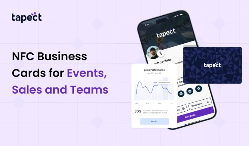 NFC Business Cards for Events, Sales and Teams