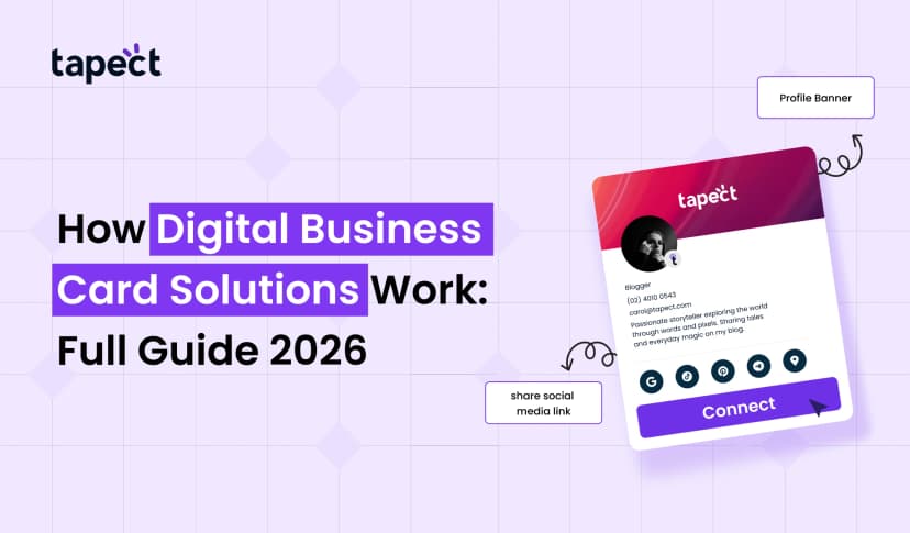 How Digital Business Card Solutions Work: Full Guide 2026