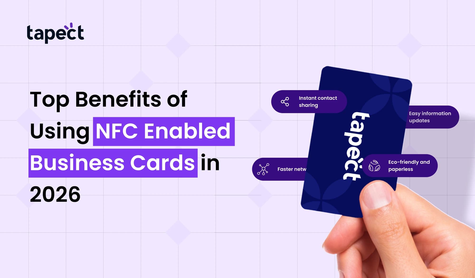 Top Benefits of Using NFC Enabled Business Cards in 2026
