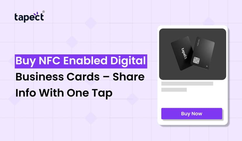 Buy NFC Enabled Digital Business Cards – Share Info With One Tap