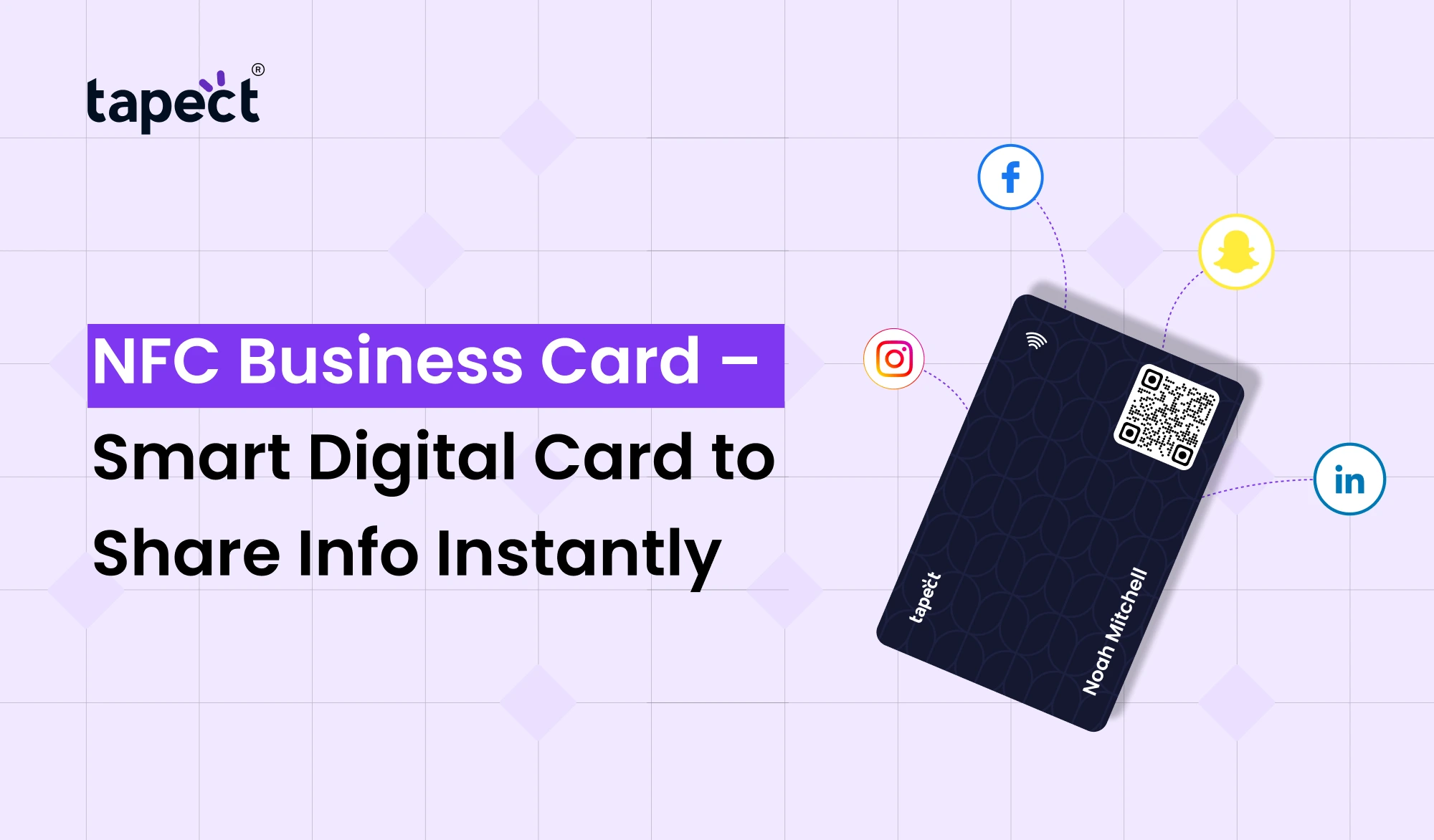 NFC Business Card – Smart Digital Card to Share Info Instantly