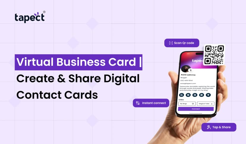 Virtual Business Card | Create & Share Digital Contact Cards