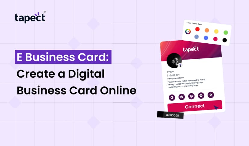 E Business Card: Create, Design & Share Digitally