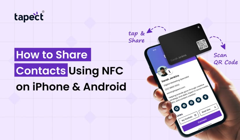 How to Share Contacts Using NFC on iPhone & Android