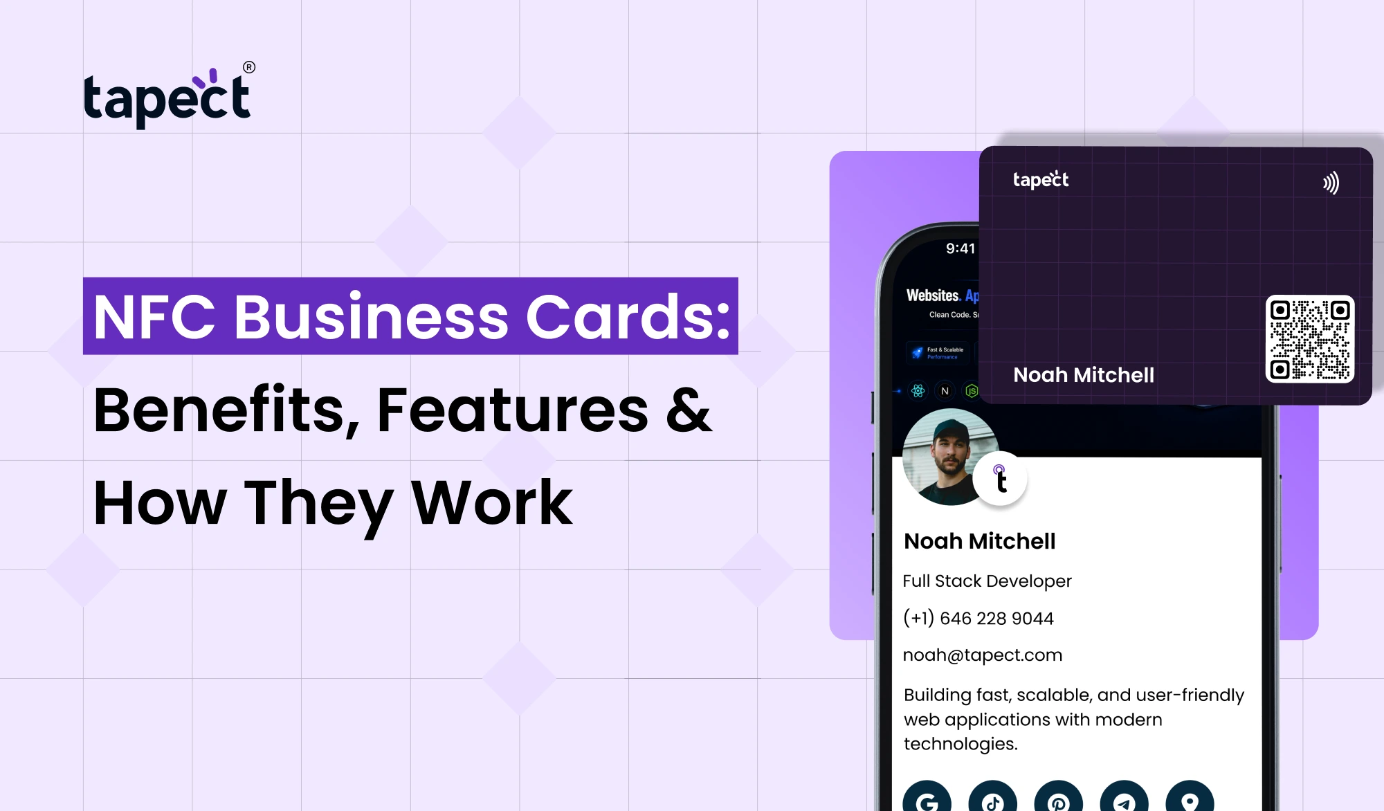 NFC Business Cards: Benefits, Features & How They Work